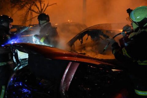 Kiev frappée par des missiles balistiques russes, au moins deux morts