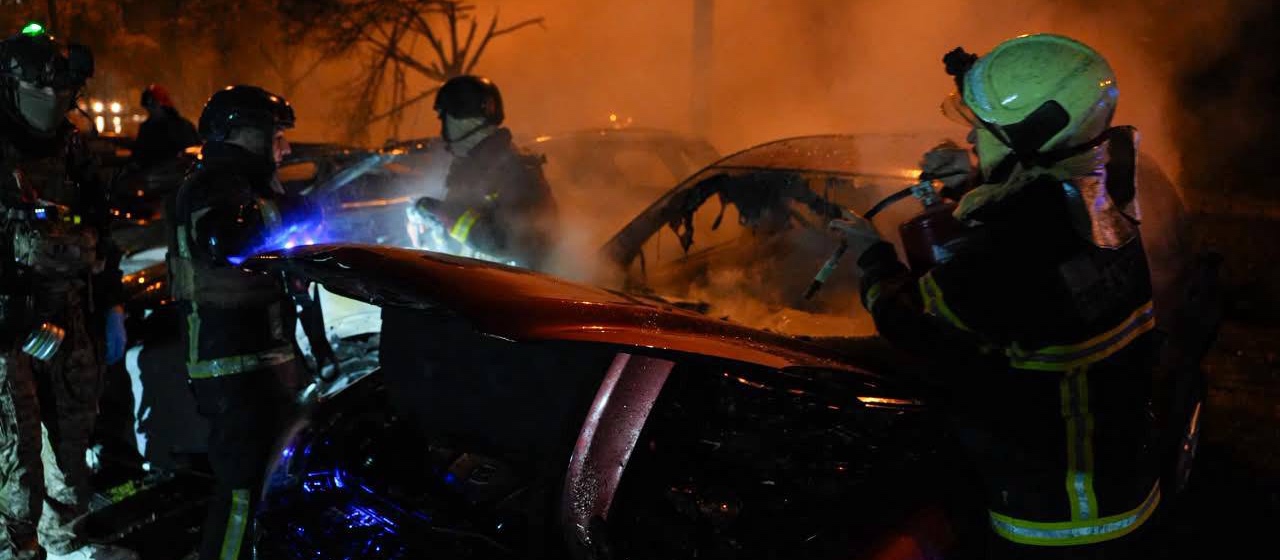 Kiev frappée par des missiles balistiques russes, au moins deux morts
